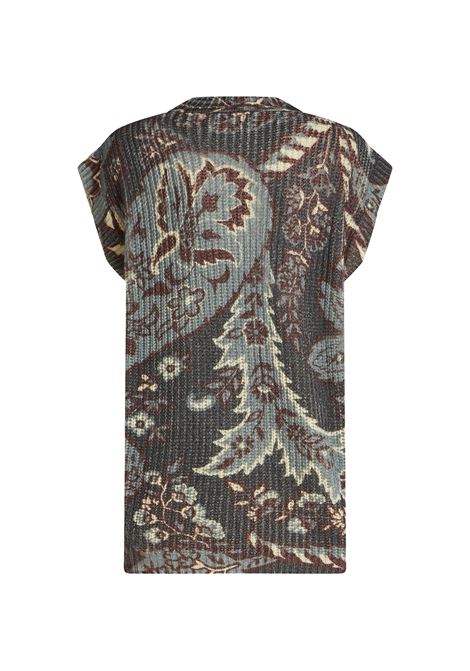 ETRO Gilet In Maglia Di Lana Multicolore - ETRO