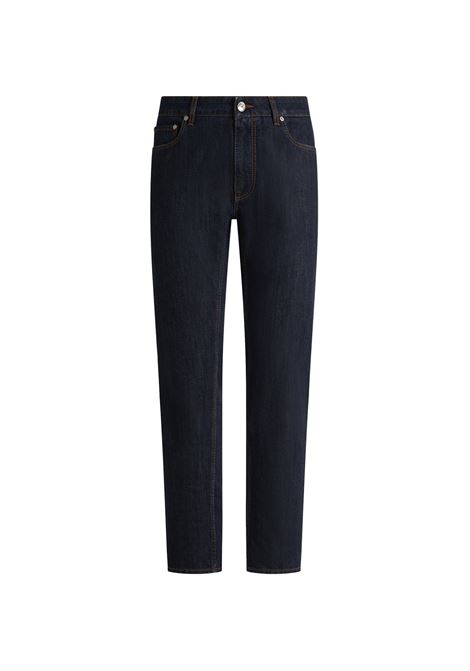 ETRO Jeans Regular Fit In Denim Blu Scuro - ETRO