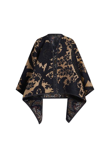 ETRO Mantella Reversibile In Jacquard Blu - ETRO