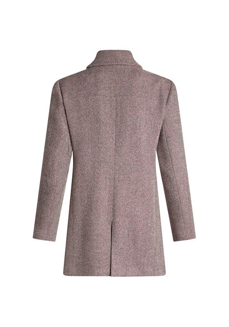 ETRO Peacoat In Tweed Di Lana Rosa - ETRO