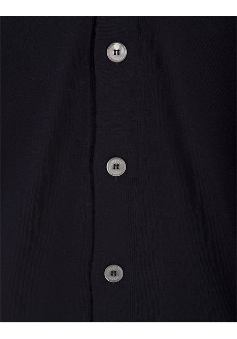 FEDELI Cardigan ML Lana 140 Blu Navy - FEDELI