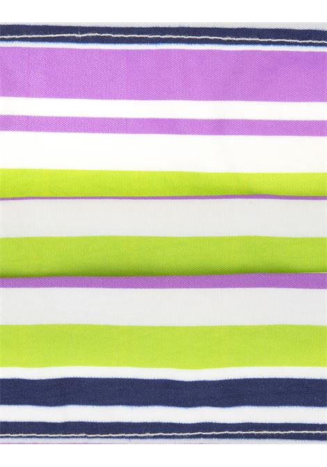 FEDELI Mascherina Lilla A Righe Multicolore - FEDELI