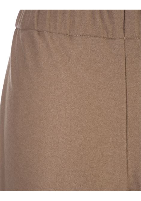 FEDELI Pantaloni Ampi In Cashmere Cammello - FEDELI