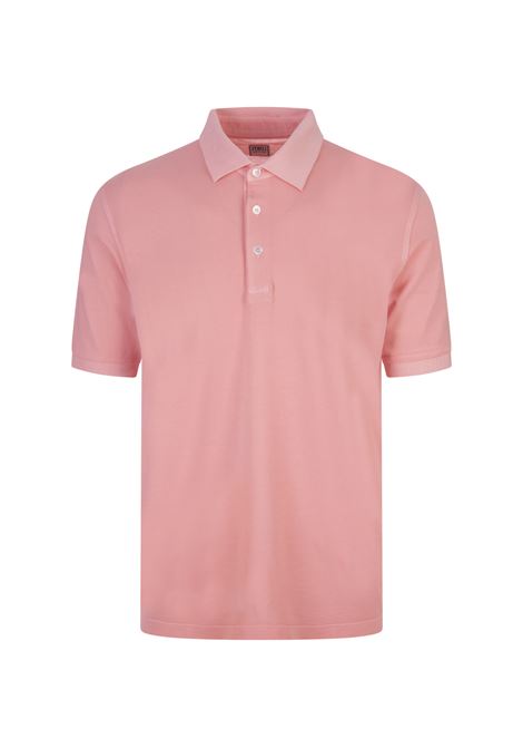 FEDELI Polo In Cotone Piquet Rosa - FEDELI