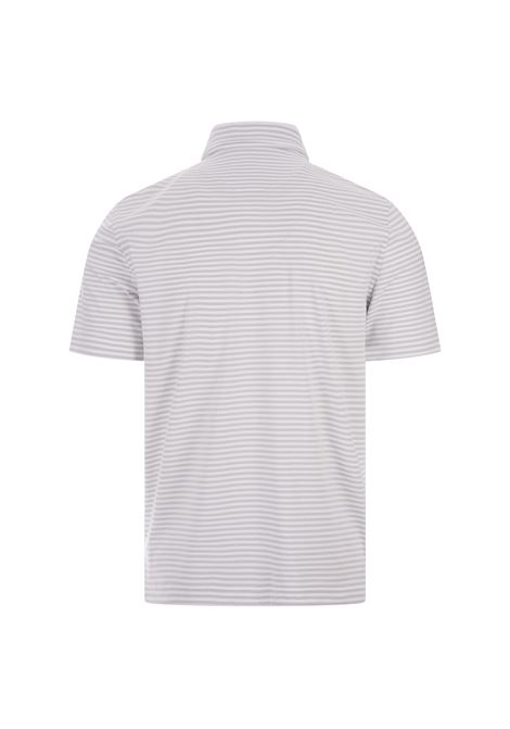 FEDELI Polo In Tecno Jersey Grigio - FEDELI