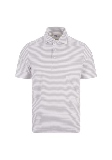 FEDELI Polo In Tecno Jersey Grigio - FEDELI