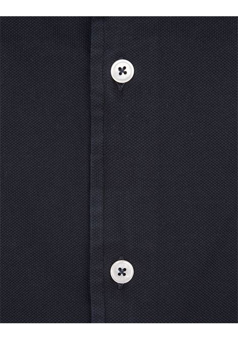 FEDELI Polo Steve In Piquet Giza Nera - FEDELI