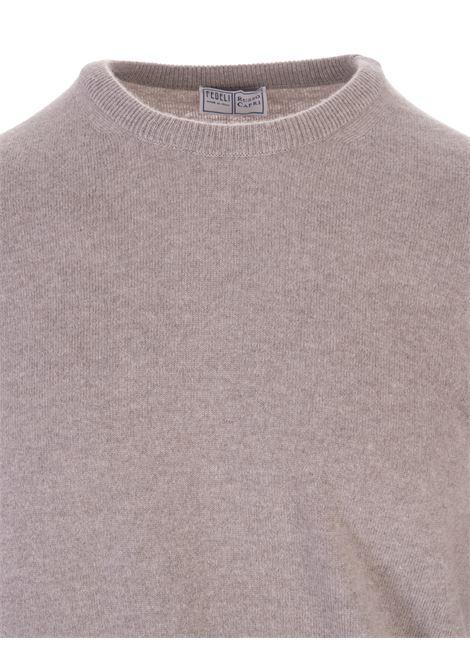 FEDELI Pullover Arg Vintage Sabbia - FEDELI