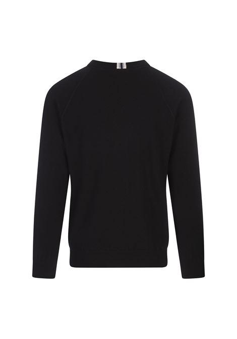 FEDELI Pullover Girocollo In Cashmere Nero - FEDELI
