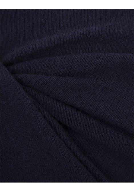 FEDELI Pullover In Baby Cashmere Blu Scuro - FEDELI