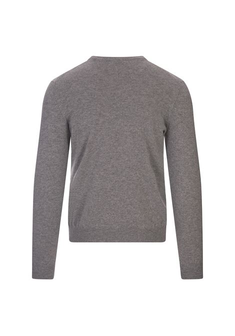 FEDELI Pullover In Baby Cashmere Grigio - FEDELI