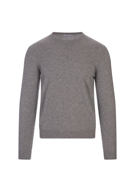 FEDELI Pullover In Baby Cashmere Grigio - FEDELI