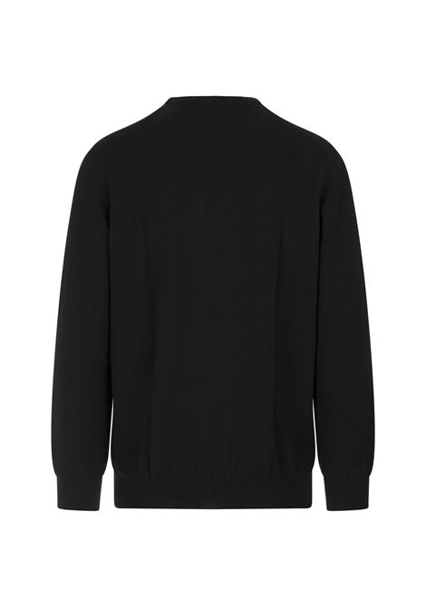 FEDELI Pullover Slim Fit In Cashmere Nero - FEDELI