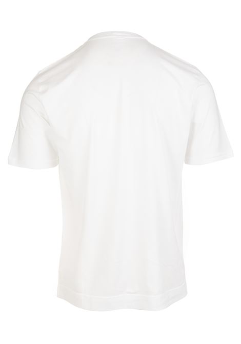 FEDELI T-Shirt Basic In Jersey Giza Bianco - FEDELI