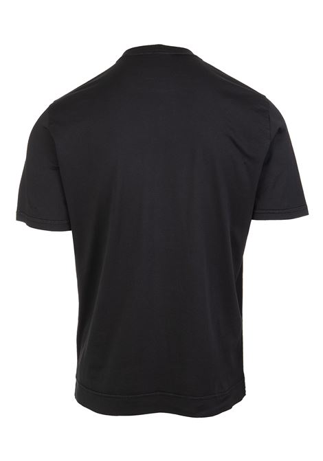 FEDELI T-Shirt Basic In Jersey Giza Nero - FEDELI