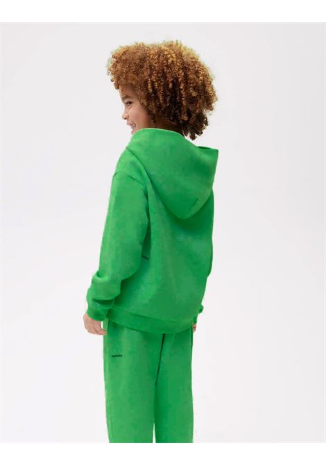 PANGAIA KIDS Felpa Con Cappuccio 365 Verde - PANGAIA KIDS