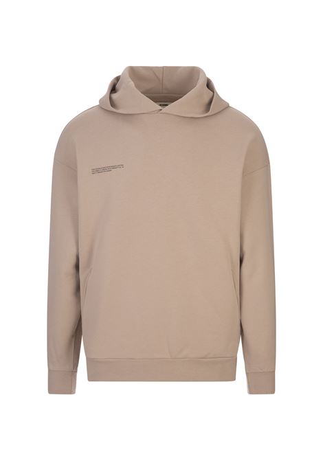 PANGAIA Felpa Con Cappuccio Core 365 Birch Beige - PANGAIA