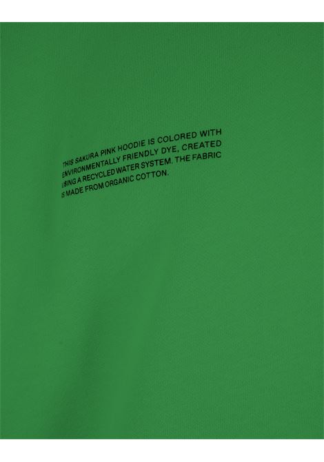 PANGAIA Felpa Con Cappuccio Core 365 Jade Green - PANGAIA