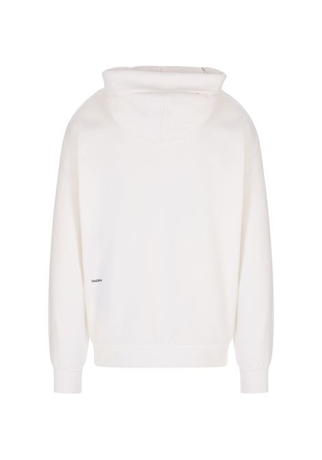 PANGAIA Felpa Con Cappuccio Core 365 Off White - PANGAIA
