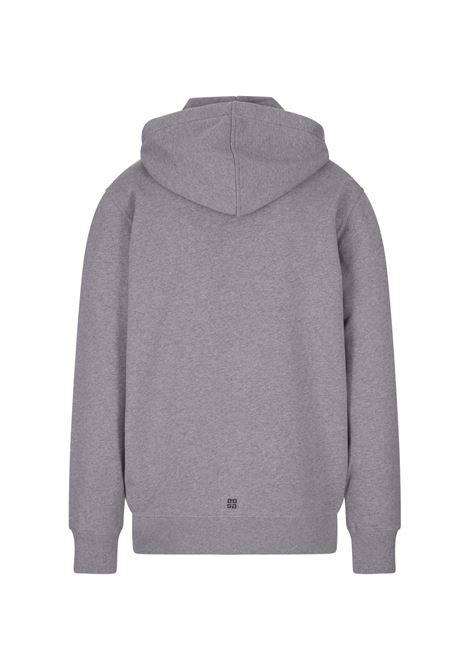 GIVENCHY Felpa Con Cappuccio GIVENCHY College Grigia - GIVENCHY