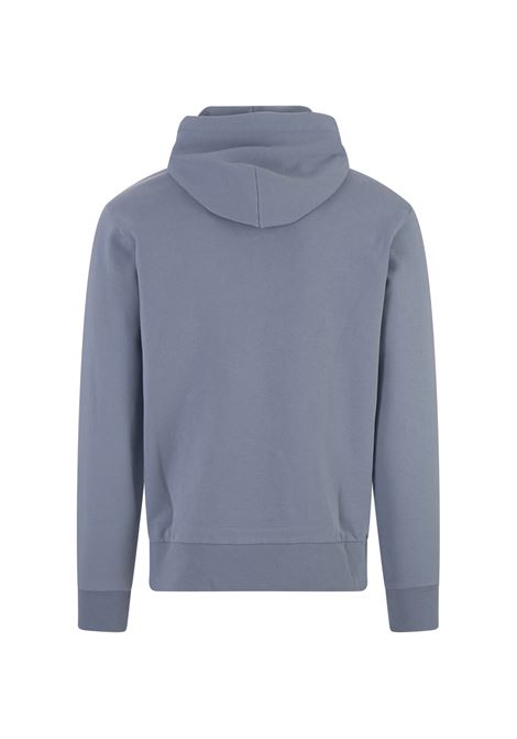 RALPH LAUREN Felpa Con Cappuccio In Cotone Loopback Channel Blue - RALPH LAUREN