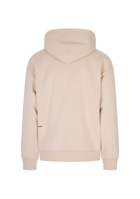 PANGAIA Felpa Con Cappuccio Signature Core Sabbia Unisex - PANGAIA