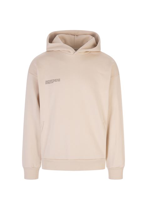 PANGAIA Felpa Con Cappuccio Signature Core Sabbia Unisex - PANGAIA