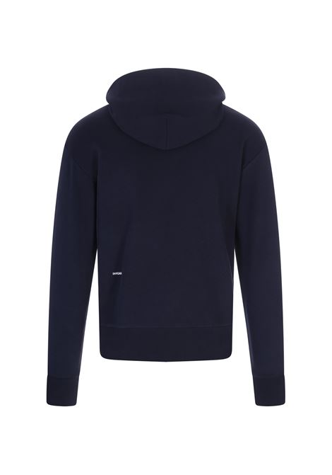 PANGAIA Felpa Con Zip E Cappuccio 365 Blu Navy Unisex - PANGAIA