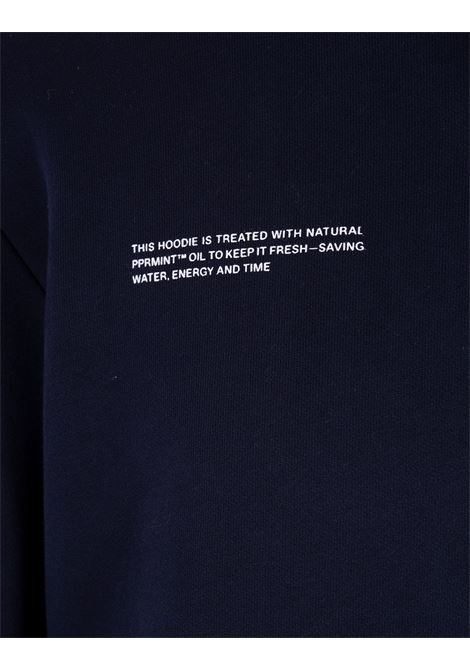 PANGAIA Felpa Con Zip E Cappuccio 365 Blu Navy Unisex - PANGAIA