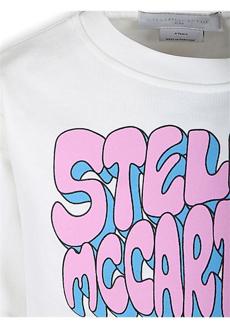 STELLA MCCARTNEY KIDS Felpa Grafica Stella Bianca - STELLA MCCARTNEY KIDS