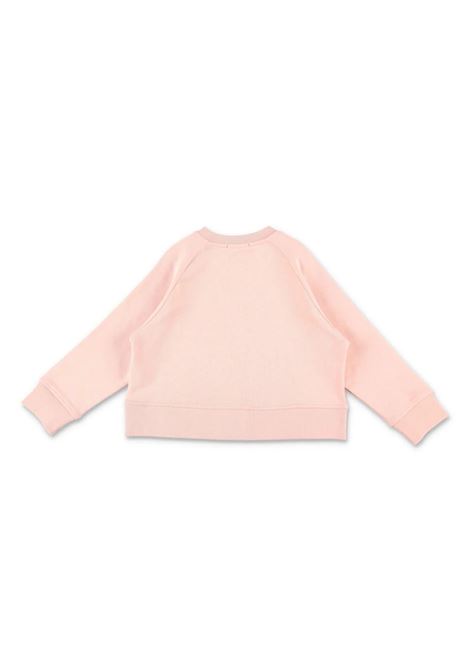 STELLA MCCARTNEY KIDS Felpa Rosa Con Disco Logo - STELLA MCCARTNEY KIDS