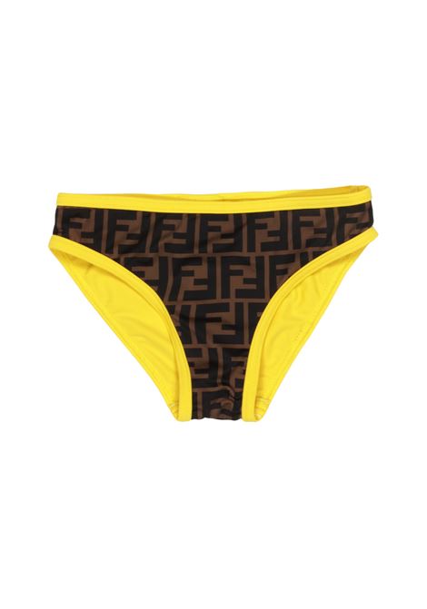 FENDI KIDS Bikini FF Con Logo - FENDI KIDS