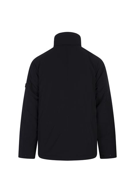 STONE ISLAND Field Jacket In Micro Twill Blu Navy - STONE ISLAND