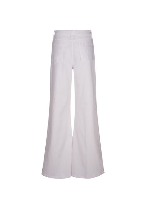 FRAME Le Palazzo Jeans In Bianco - FRAME