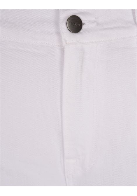 FRAME Le Palazzo Jeans In Bianco - FRAME