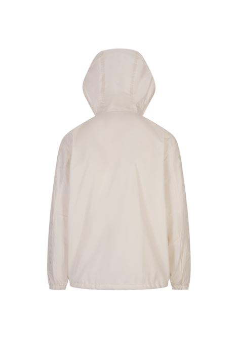 GIVENCHY Giacca A Vento In Tessuto Tecnico Off White - GIVENCHY