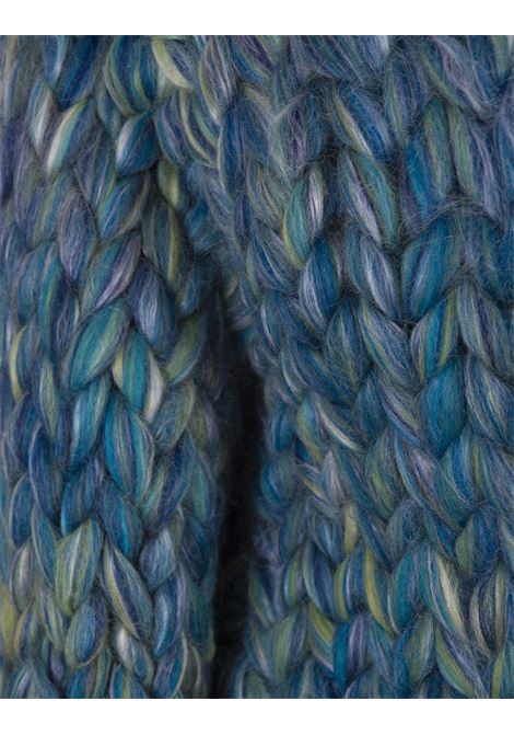 HOPE MACAULAY Giacca Colossal Knit Blu Sfumato - HOPE MACAULAY