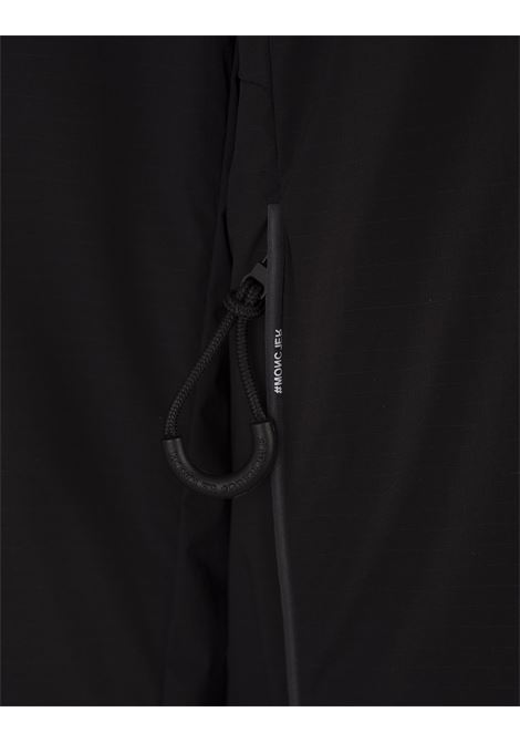 MONCLER GRENOBLE Giacca Con Cappuccio Bissen Nera - MONCLER GRENOBLE