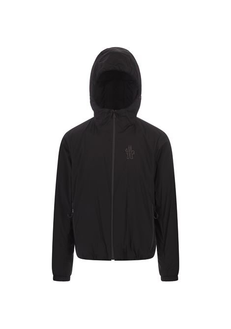 MONCLER GRENOBLE Giacca Con Cappuccio Bissen Nera - MONCLER GRENOBLE