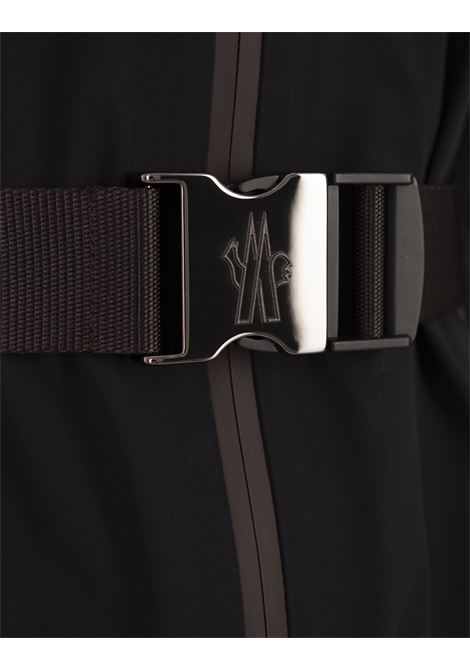 MONCLER GRENOBLE Giacca Con Cappuccio Fex Nera - MONCLER GRENOBLE