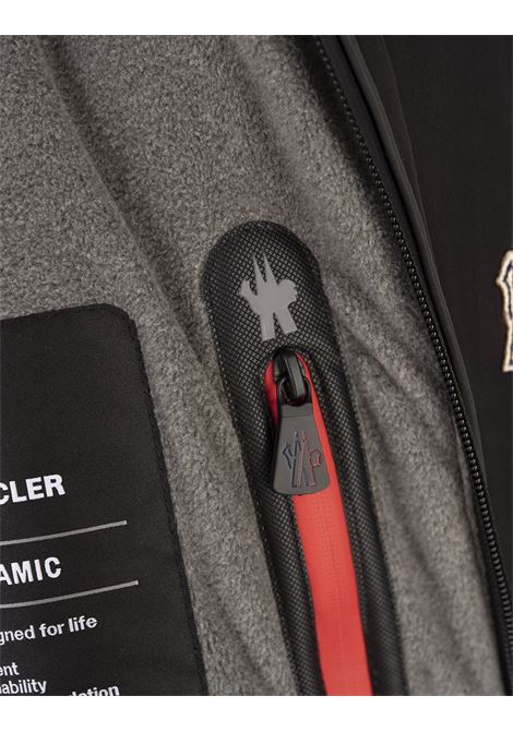 MONCLER GRENOBLE Giacca Con Cappuccio Jarman Nera - MONCLER GRENOBLE