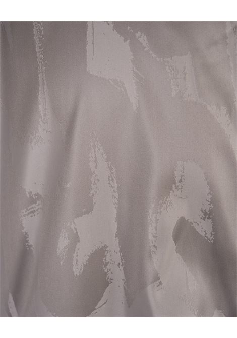 ALEXANDER MCQUEEN Giacca Con Cappuccio McQueen Graffiti In Argento - ALEXANDER MCQUEEN