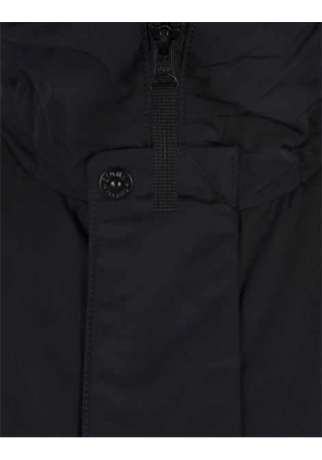 STONE ISLAND Giacca In Micro Twill Di Poliestere Blu Navy - STONE ISLAND