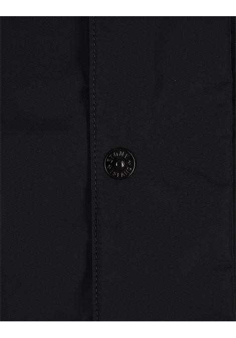 STONE ISLAND Giacca In Micro Twill Di Poliestere Blu Navy - STONE ISLAND
