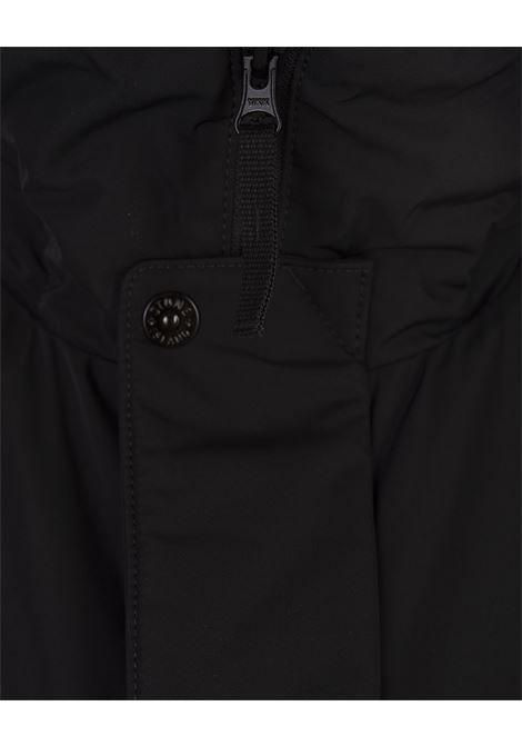STONE ISLAND Giacca In Micro Twill Di Poliestere Nero - STONE ISLAND