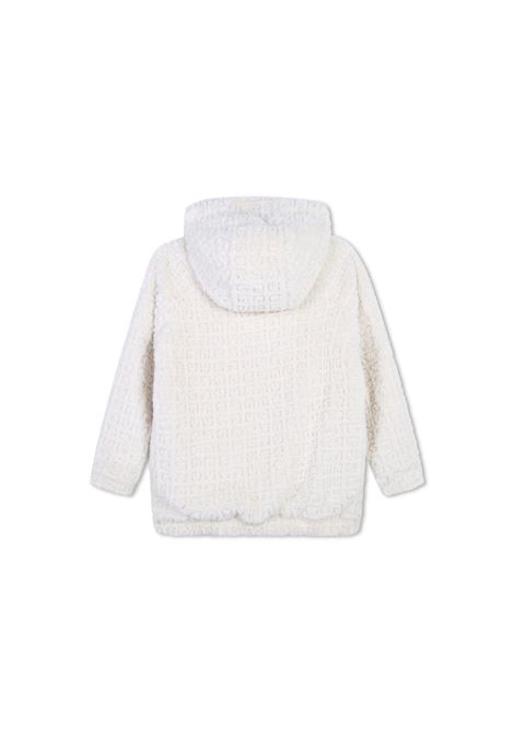 GIVENCHY KIDS Giacca Reversibile Bianca E Argento - GIVENCHY KIDS
