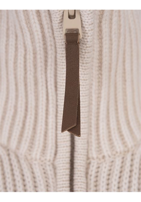 FEDELI Gilet Imbottito Andrea In Cashmere Ghiaccio - FEDELI