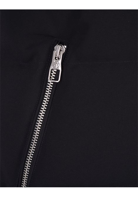 MONTECORE Gilet Imbottito Blu Navy Con Cappuccio - MONTECORE