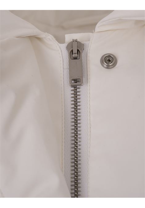 JIL SANDER Gilet Imbottito In Cotone Bianco - JIL SANDER