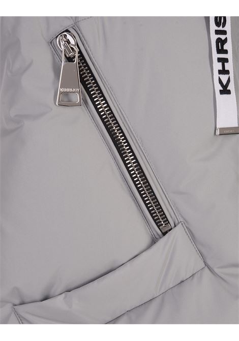 KHRISJOY Gilet Imbottito Khris Iconic Grigio - KHRISJOY